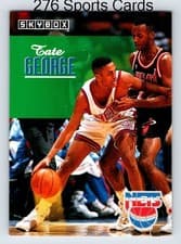 Tate George 1992-93 SkyBox Base Set card