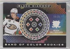 2024-25 Upper Deck Black Diamond Band of Color Rookies Olen Zellweger #BCR-OZ card