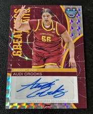 Audi Crooks 2024-25 Bowman's Best University Greatness Awaits Autographs card