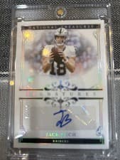2025 Panini National Treasures Rookie Treasures Holo Silver Jack Bech #25 card