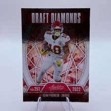 2025 Panini Absolute Draft Diamonds Isiah Pacheco #DD-IPO card