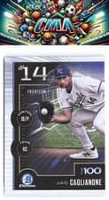 2025 Bowman Bowman Scouts Top 100 Jac Caglianone #BTP-14 card