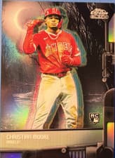 Christian Moore 2026 Topps Chrome Black Nocturnal card