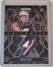 Drake Maye 2024 Panini Prizm Prizmatic card