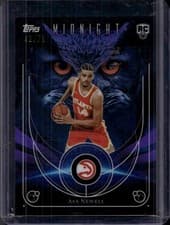 2025-26 Topps Midnight Night Owls Asa Newell #NO-25 card