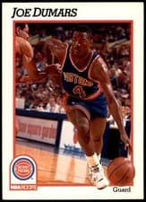 Joe Dumars 1991-92 Hoops Base Set card