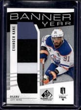 2025-26 SP Game Used 2025 Stanley Cup Finals Banner Year Relics Evander Kane #BYSC-EK card