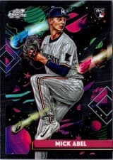 2025 Topps Cosmic Chrome Base Set Mick Abel #160 card