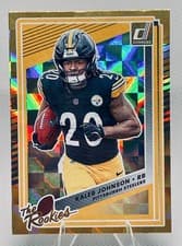 2025 Donruss The Rookies Kaleb Johnson #20 card