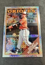 Adley Rutschman 2023 Topps Silver Pack 1988 Chrome card