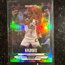 Evan Mobley 2025-26 NBA Hoops Finals Pursuit card