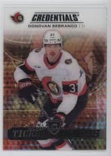 2025-26 Upper Deck Credentials Acetate Debut Ticket Access Donovan Sebrango #DTAA-DS card