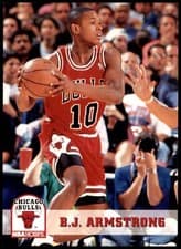B.J. Armstrong 1993-94 Hoops Base Set card