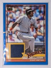 2026 Topps 1991 Topps Relics Tony Gwynn #91R-TG card