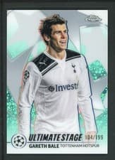 Gareth Bale 2025 Topps UEFA Ultimate Stage Chrome card