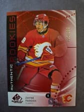 Zayne Parekh 2025 SP Game Used Authentic Rookies card