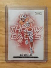 2025 Score Throwbacks Cade Otton #19 card