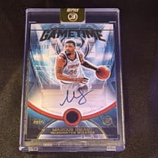 2025-26 Topps 3 Game Time Graphs Marcus Smart #GT-MS card