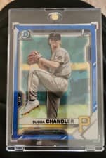 Bubba Chandler 2021 Bowman Draft Sapphire card