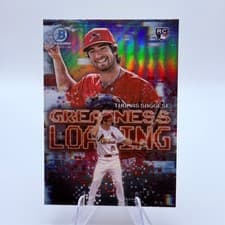 2025 Bowman Greatness Loading Thomas Saggese #GL-22 card