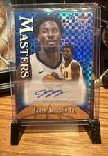 2024-25 Finest Masters Autographs Jaren Jackson Jr. #MA-JJ card