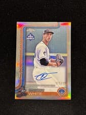 2025 Topps Pro Debut Chrome Autographs Thomas White #PDC-11 card