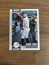 2026 Topps Dugout Peeks Aaron Judge #1 card