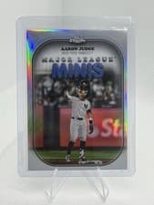 2025 Topps Chrome Update Major League Minis Aaron Judge #MM-2 card