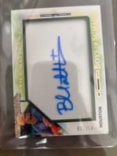 2025 Panini Boys of Summer Jumbo Acetate Signatures Brice Matthews #4 card