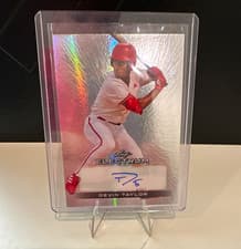 2024 Leaf Electrum Baseball Base Autograph Devin Taylor #BA-DT1 card