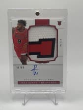 Patrick Williams 2020 Panini National Treasures card