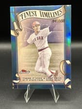 2025 Finest Timelines Carlton Fisk #FT-17 card