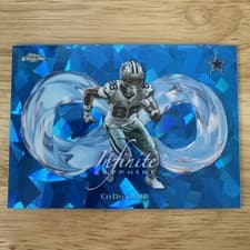 2025 Topps Chrome Sapphire Infinite Sapphire CeeDee Lamb #IS-17 card