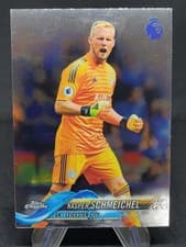 Kasper Schmeichel 2018 Topps Chrome Premier League card