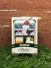 2024 Panini Flawless Dual Prospect Patches Chase Davis #DP-CD card
