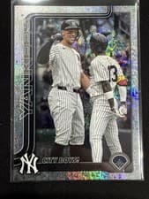 Aaron Judge / Jazz Chisholm Jr. 2025 Topps Update card