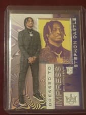 2024-25 Panini Court Kings Dressed to Impress Stephon Castle #6 card