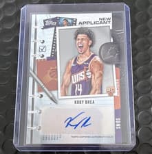 2025-26 Topps New Applicants Autographs Koby Brea #NA-KB card