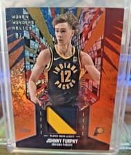 2025-26 Topps Woven Wonders Relics Johnny Furphy #WW-JF card