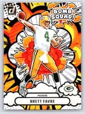 2025 Donruss Bomb Squad Brett Favre #BS-BFE card