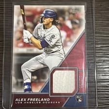 Alex Freeland 2026 Topps Major League Material Relics card