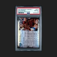 2024-25 Bowman University Chrome Physical Education Audi Crooks #PE-10 card