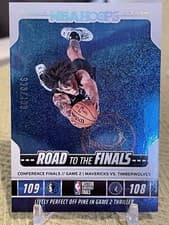 2024-25 Hoops Road to the Finals Conference Finals Dereck Lively II #4 card