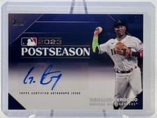Geraldo Perdomo 2024 Topps Postseason Performance Autograph card