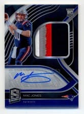 Mac Jones 2021 Panini Spectra card