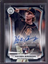 2025 Topps Tribute League Inauguration Autographs Hayden Birdsong #LIA-HB card
