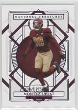Montez Sweat 2020 Panini National Treasures card