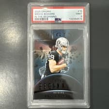 Brock Bowers 2025 Panini Origins In the Beginning card