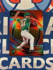 Jesus Luzardo 2020 Panini Select card