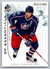 Rick Nash 2009 SP Authentic card